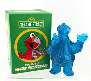 Freeny's Hidden Disectibles: RARO Monstruo Galleta de Plaza Sésamo Translúcido - Imagen 1 de 7
