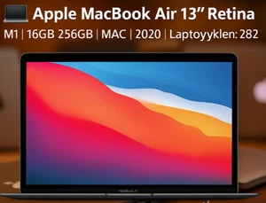 💻 Apple MacBook Air 13" Retina | M1 | 16GB 256GB | MAC | 2020 | Laptop ✅ OVP - Afbeelding 1 van 24