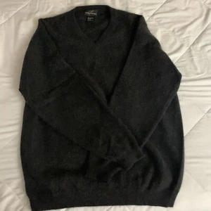 100% Cashmere Mens Sweater L - Picture 1 of 2
