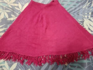 womens pink fashion fair brand poncho Size OS - Picture 1 of 1