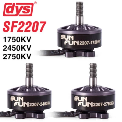 DYS FPV Drone Brushless Motor 2207 4-5S CW Thread For Multirotor Spare Parts - Image 1 of 4