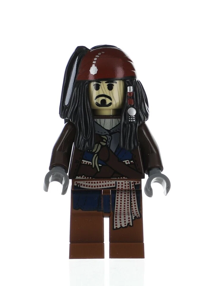 LEGO Piratas Caribe Capitán Jack Sparrow Vudú Minifigura Foto 1 de 1