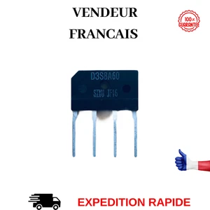 D3SBA60 PONT REDRESSEUR DIP-4 600V 4A - Imagen 1 de 2