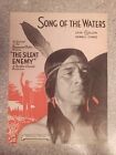 "Song Of The Waters" By Sam Coslow, Newell Chase Sheet Music (Vintage)