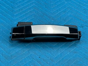 Nissan Titan XD Rear Door Outside Handle Driver's Side Dark Chrome 2016-2019 OEM - Picture 1 of 7