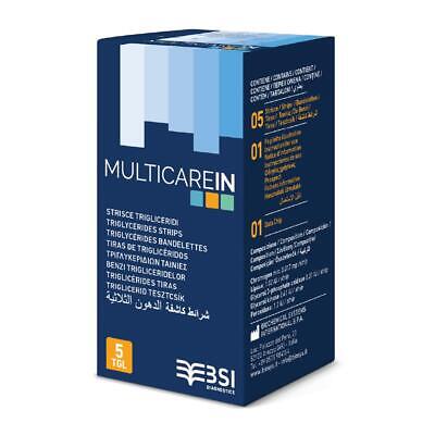 Multicare-In Triglycerides Electrode Test Strips (5 Pk) • 25.65€