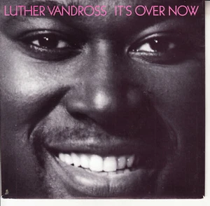 LUTHER VANDROSS It's Over Now PICTURE SLEEVE Promo 7" 45 rpm vinyl record NEW - Picture 1 of 4