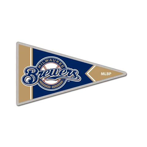 Milwaukee Brewers Pennant Cloisonne Pin Cover