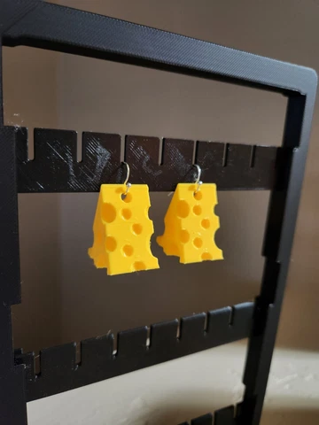 3D Printed Earrings Green Bay Packers Cheese Earrings Cover