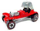 Casque vintage Hot Wheels rouge baron émail rouge 1969 ? Hong Kong Redline - LÂCHE