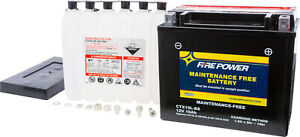 Fire Power CTX19L-BS Maintenance Free Sealed Battery