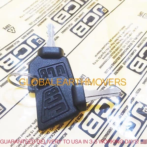 RETROEXCAVADORA JCB - LLAVE DE ENCENDIDO JCB GENUINA 2 PIEZAS. (PIEZA NO. 701/45501 331/26790) - Imagen 1 de 6