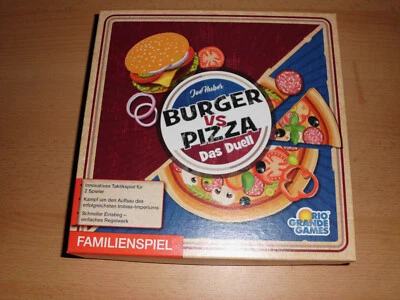 Brettspiel Gesellschaftspiel Burger vs. Pizza Das Duell - Bild 1 von 2