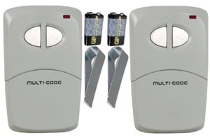 Multi-Code 4120 2-Button Visor Gate Garage Remote MultiCode 412001 MCS412001  - Picture 1 of 1