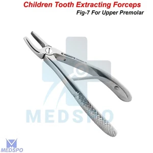 Pinza Estrazione Fig.7 Pinza Dentale Pediatrica Strumenti Odontoiatria - Foto 1 di 5