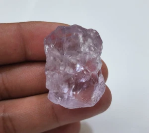Herausragender rosa Amethyst roh 109 Crt Amethyst Kristall grob Schmuckherstellung - Bild 1 von 9