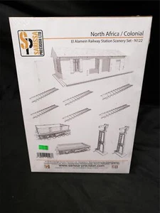 Sarissa Precision LTD. - Nord Africa Colonial - Set stazione ferroviaria El Alamein - Foto 1 di 2