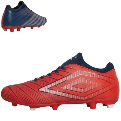 Umbro Herren Velocita Elixir 1.0 FG Fussballschuhe Rot-Blau 45 Fußball Schuhe - Bild 1 von 4