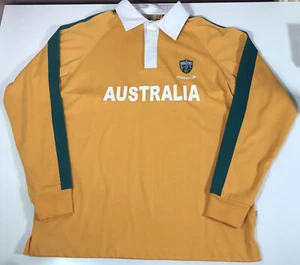 Australia Rugby 100% Unofficial T Shirt Long Sleeve Oversized Tourist Medium - Picture 1 of 4