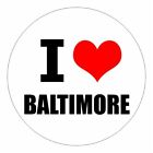 I love Baltimore Maryland in 2 Größen erhältlich Aufkleber mehrfarbig Sticker