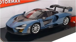 Motormax Scala 1/24 Diecast 79355-BL - McLaren Senna - Blu - Foto 1 di 5