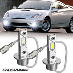 H3 Fog Light Bulbs Kit 6500K FOR Lexus ES300 1997 1998 1999 2000 2001 2002 2003 - Picture 1 of 9