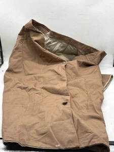 VINTAGE BRAUNER GEKNÖPFTER MILITÄRSTOFF KRIEGSZEIT DAMEN ROCK - Bild 1 von 8