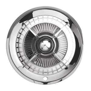 15" Lancer Hubcap with Chrome Center Bullet, Set Of 4 - Picture 1 of 1