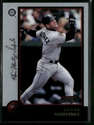 1998 Bowman Chrome #19 Edgar Martinez - Image 1 of 2