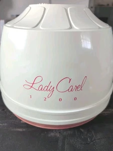 Secador de pelo portátil Lady Carel 1200 Helen of Troy capó duro años 90 de colección funcionando - Imagen 1 de 20
