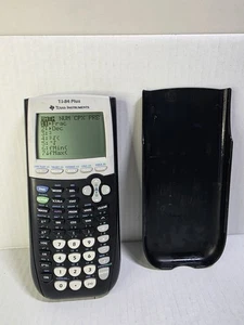 Texas Instruments TI-84 Plus Silver Edition Graphing Calculator Tested Working - Picture 1 of 6