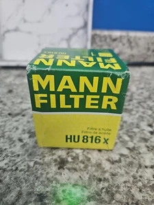 Engine Oil Filter-Eng Code: N55B30A, FI, Turbo, 24 Valves MANN HU 816 X - Picture 1 of 2