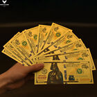 10pcs/lot Darth Vader Gold Banknotes Star Wars Collection Cards US 100 Dollars