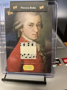 WOLFGANG AMADEUS MOZART 2023 Piezas del Pasado Lienzo RELIQUIA #LIENZO-WAM - Imagen 1 de 2