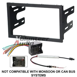 Vw Car Stereo Radio Kit Dash Installation Mounting Trim Bezel Wiring Harness - Picture 1 of 4
