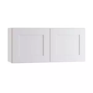 Home Decorators Collection Assembled Wall Kitchen Cabinet 30"x 12"x 18" White - Picture 1 of 8