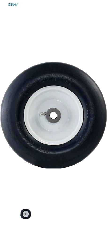 Neumático Marathon 11x4,00-5" sin llanta en rueda, buje centrado de 5", bujes de 3/4" Foto 1 de 1