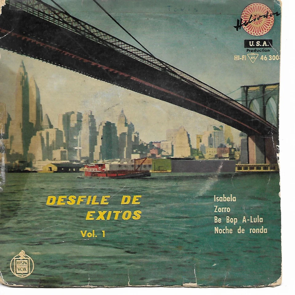 THE EVERLY BROTHERS THE CHORDETTES & OTHERS EP Spain 1959 Be Bop A Lula +3 - Image 1 of 1