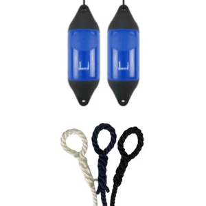 2 parafanghi per barca a vortice HURRICANE: Royal Blue PM04 - CORDA 10 MM ESTREMITÀ GIUNTATA OMAGGIO - Foto 1 di 2