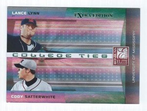 2008 Donruss Elite Extra Edition College Ties Rookie insert #/1500 - you pick RC