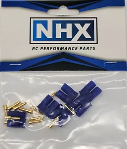 NHX RC EC2 2.0mm Adapter Connector Plug Male 6Pcs/Bag - Picture 1 of 1