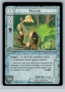 Haldir casi nuevo limitado The Wizards Middle Earth CCG - Imagen 1 de 2