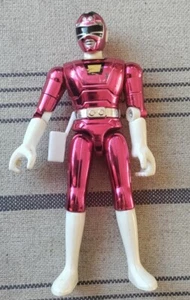 Bandai 1997 Power Ranger Turbo Metallic Pink figure - Picture 1 of 7