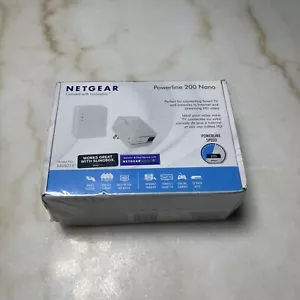 NETGEAR Powerline 200Mbps Nano Adapter - White (XAVB2101) - Picture 1 of 12