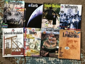 Lot 8 KIDS DISCOVER Magazines Science History HOMESCHOOL Teacher lot ~ jh50 - Picture 1 of 1
