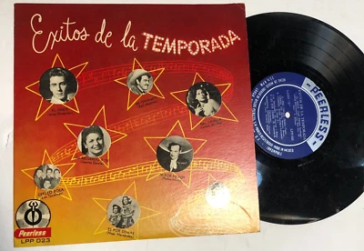 Exitos de la Temprada 10" Lp Latin Jorge Fernandez Pedro Infante Los Tecolines - Image 1 of 4
