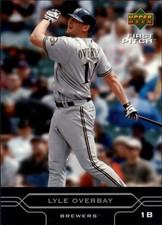 2005 Upper Deck First Pitch Milwaukee Brewers Baseball Card #111 Lyle Overbay