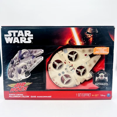 Air Hogs Star Wars: Millennium Falcon Quad с пультом дистанционного управления в комплекте - Изображение 1 из 4