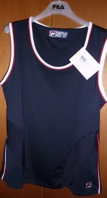 MAGLIA TECNICA TENNIS FILA VINTAGE DONNA - WOMAN FILA TECHNICAL TENNIS T-SHIRT - Photo 1/4