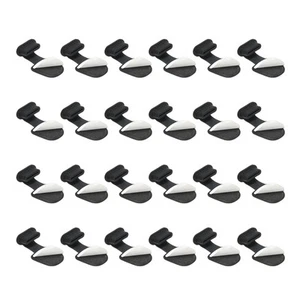 0.9 Inch USB Type C Dust Plug, 24 Pcs Anti Dust Plug Cover Female End, Black - Zdjęcie 1 z 6